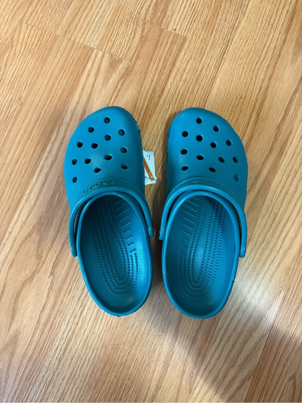 Turbo Teal Crocs